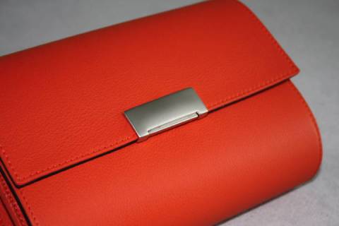 Leder - Organizer - Orange - Schwarz - Bild: A2