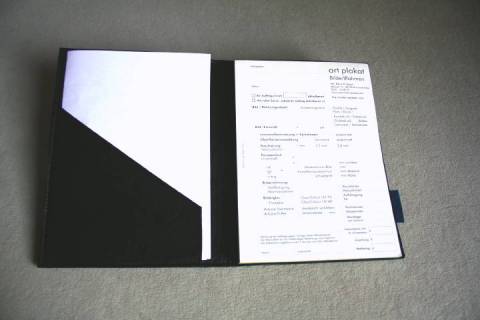 Sonderanfertigungen Leder Schreibmappen - Bild: A3