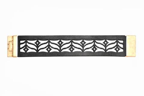 Lederarmb&auml;nder - LederarmbandLederarmband MU 4 - Bild: Farbe-schwarz