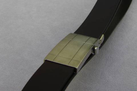 Lederg&uuml;rtel - Automatikschliessen - 405 - Bild: A6