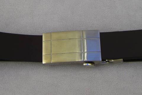 Lederg&uuml;rtel - Automatikschliessen - 405 - Bild: A8