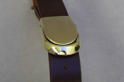 Lederg&uuml;rtel - 020 A - Bild: A6