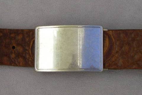 Lederg&uuml;rtel - 40 mm 038 - Bild: A1