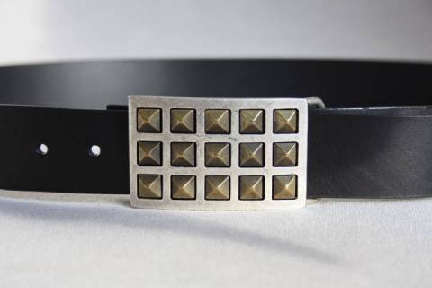 Lederg&uuml;rtel - 40 mm 085N2 - Bild: A2