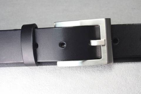 Lederg&uuml;rtel 30 mm - 204 - Bild: Lederriemen-Lederfarbe-Schwarz_1