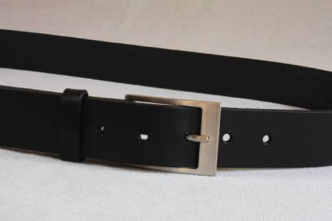 Lederg&uuml;rtel 35 mm - Nickelfrei - 012 - Bild: A1