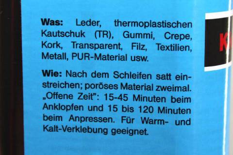 Lederkleber - Universalkleber - Vulkofest - Bild: A2