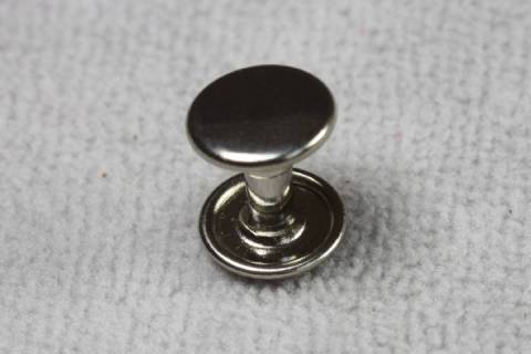 1.000 Doppelkopf - Hohlnieten 9/11 mm Silber 373  - Bild: A3