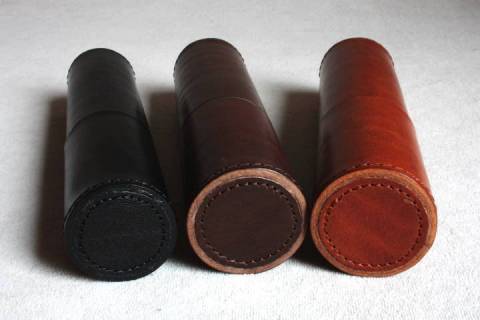 Handgen&auml;hte Hartleder - Etuis - Bild: A5