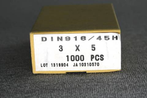 10 Madenschrauben 3 X 6 - Bild: A1