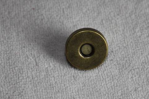 10 Magnetverschl&uuml;sse 18 mm Altmessing 170 - Bild: A6