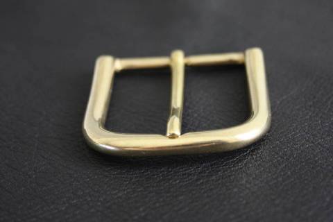 Messing G&uuml;rtelschliesse 40 mm 099 - Bild: A1