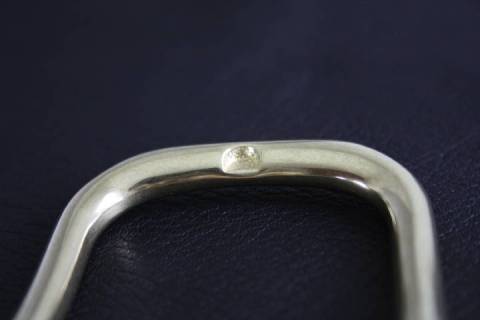 Messing G&uuml;rtelschliesse 40 mm 099 - Bild: A2