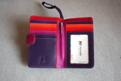 Mywalit Geldb&ouml;rsen Pink - Lila 323-75 - Bild: A3