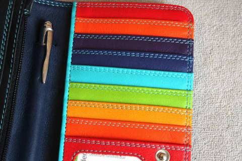 Mywalit Purse Black/Coloured 237-4 - Bild: A4