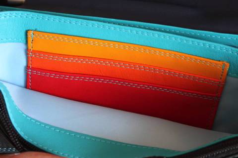 Mywalit Purse Black/Coloured 237-4 - Bild: A7