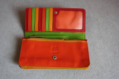 Mywalit Damenportemonnai Rot/Orange 237-12 - Bild: A2