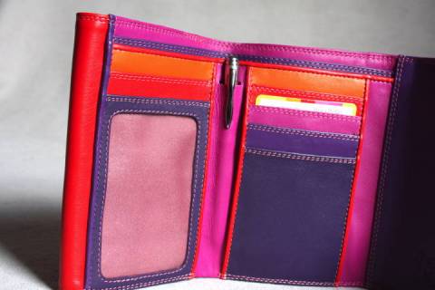 Mywalit Geldb&ouml;rsen Pink-Rot-Lila 250-75 - Bild: A2