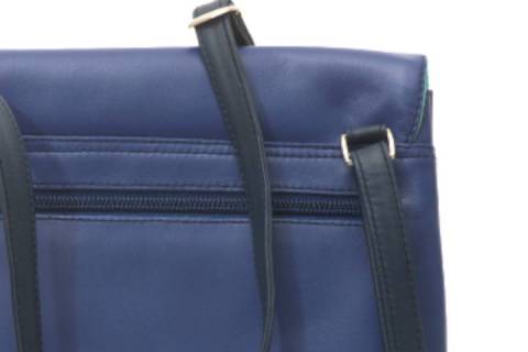 Mywalit Leder-Handtaschen 1730-4 Blue - Blau - Bild: A3