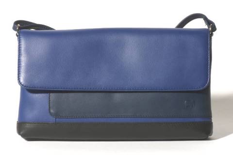 Mywalit Leder-Handtaschen 1731-4 Blue - Blau
