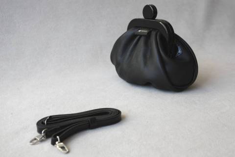 Mywalit Leder - Rahmentasche Schwarz 1570-4 - Bild: A3