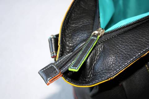 Mywalit Leder - Shopper Schwarz 682-4 - Bild: A10