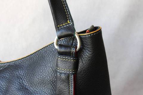 Mywalit Leder - Shopper Schwarz 682-4 - Bild: A5