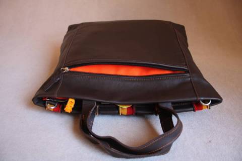 Mywalit Lederschultertaschen 609-63 - Bild: A4