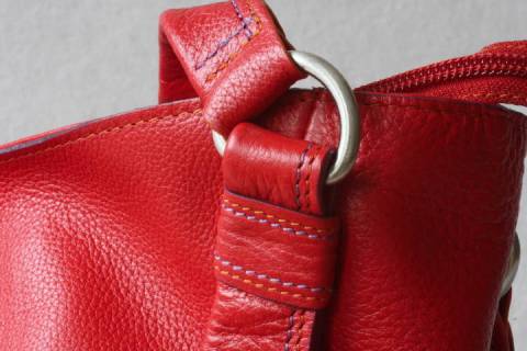 Mywalit Leder - Shopper Rot 682-25 - Bild: A3