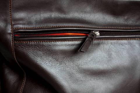 Mywalit Lederschultertaschen Braun - Orange 609-63 - Bild: A5