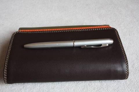 Mywalit Geldb&ouml;rsen Braun Orange Khaki 250-72 - Bild: A3