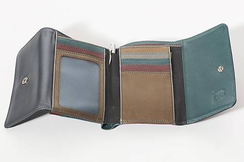 Mywalit Geldb&ouml;rsen Schwarz T&uuml;rkis 250-78 - Bild: 4