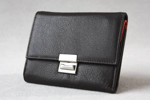 Olbrish b - Portemonnaie 65009 - Schwarz - Orange