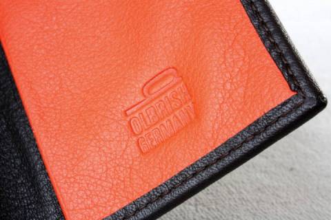 Olbrish b - Portemonnaie 65009 - Braun / Orange - Bild: A3
