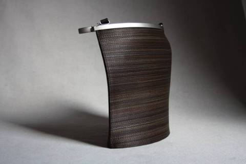 Olbrish b - Arcade Rosshaar Edeltaschen - Bild: Farbe-Rosshaarmuster-Streifen-S01+Leder_4