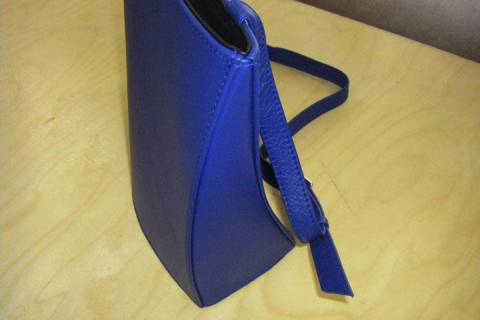 Olbrish b - Damenledertaschen - Vela - Kobaltblau - Bild: A6