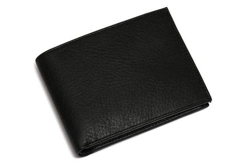 Geldb&ouml;rsen - Portemonnaies 61005 Nubuk Schwarz/000 - Bild: 3