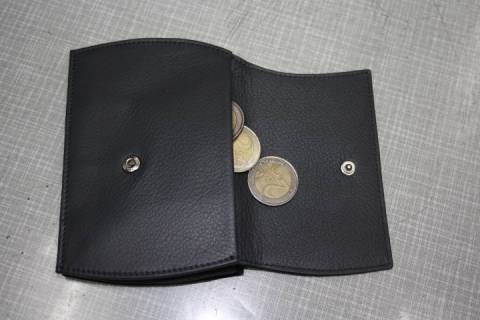 Olbrish b - Geldb&ouml;rse - Pandora - Schwarz - Grau - Bild: A11