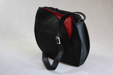 Olbrish b - Lederhandtaschen Flora - Bild: Farbe-Aubergine-221_2