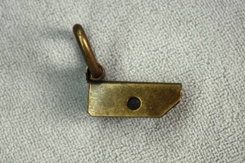 Riemenhalter Altmessing 274 - Bild: A2