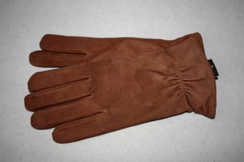 Roeckl - Lammvelour Fingerhandschuhe - Saddlebrown