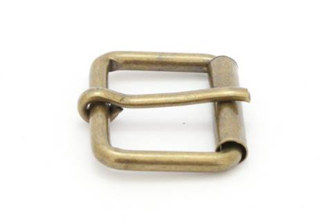 Rollschliessen - Taschenschnallen - 25 mm - Altmessing 075 - Bild: A3