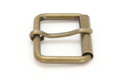 Rollschliessen - Taschenschnallen - 40 mm - Altmessing 080 - Bild: A3