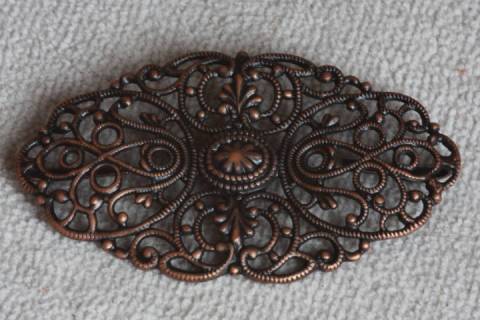 Schn&ouml;rkel Verzierungselemente Altkupfer matt 4255