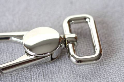 Karabinerhaken 20 mm Nickel 175 - Bild: A1