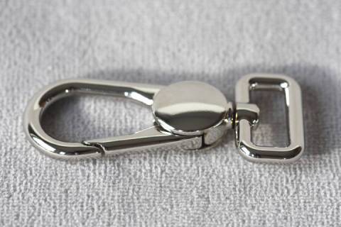 Karabinerhaken 20 mm Nickel 175 - Bild: A5