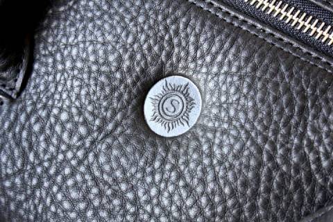 Sonnenleder Handtaschen Mailand - Schwarz - Bild: A2