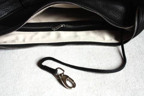 Sonnenleder Handtaschen Valencia Schwarz - Bild: A9