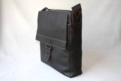 Sonnenleder Hochformattaschen Granada 101661 - Braun - Bild: A4