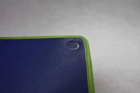 Sonnenleder - Schulmappe - Nils - Blau - Bild: A2